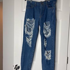 Fashion Nova boyfriend jeans